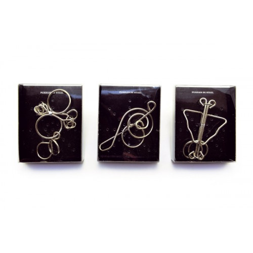 Teddies Hlavolam kov v krabičke 8x10cm, 1ks