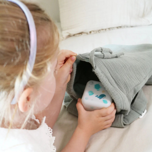 Detská nočná lampička – prenosné LED svetlo s dotykom - Oceán