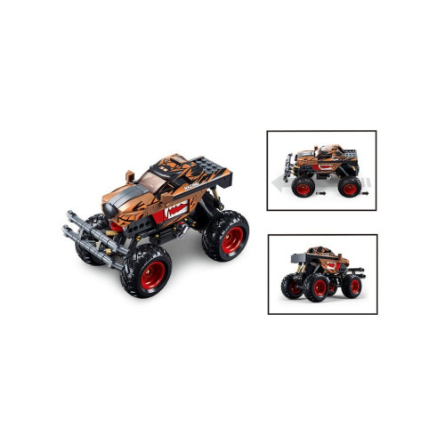 Sluban Power Bricks Naťahovací Oranžovo-čierny závodný Off-road