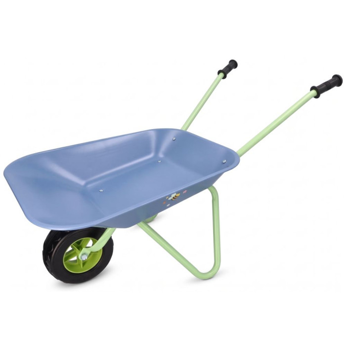 Detské záhradné koliesko Adam Toys, modré, 3+