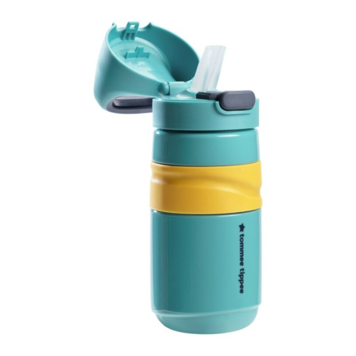 Detská športová fľaša Tommee Tippee Superstar Flip Top 500 ml, zelená