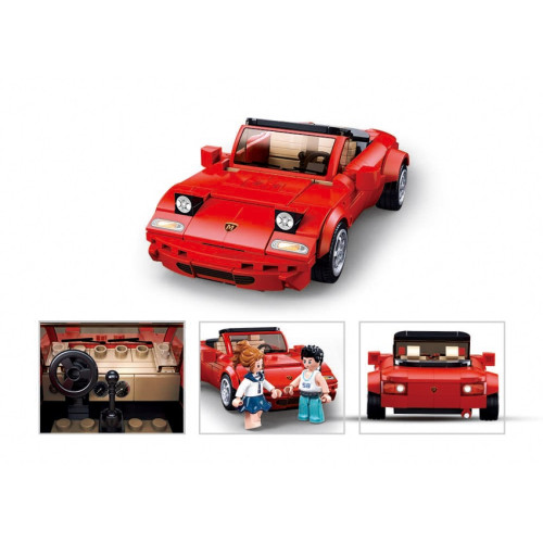 Sluban Model Bricks M38-B1128 Športové vozidlo MX5