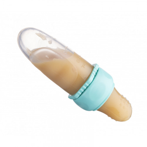 Canpol babies Silikónová kŕmiaca sieťka s nádobou -ružové