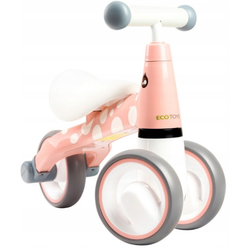 Odrážadlo/trojkolka Eco Toys, Flamingo - ružové