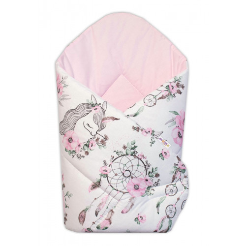 Baby Nellys 6-dielna výhod. súprava pre bábätko s darčekom,120x90, Sny Jednorožca, ružová