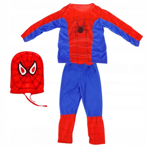 Detský kostým Spiderman s vystrelovákom 122-134 L
