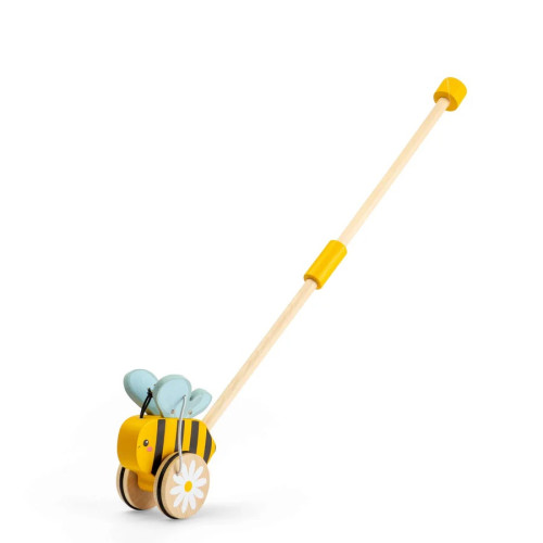 Bigjigs Toys Drevený jazdík Včielka