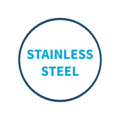 Detské príbor z nehrdzavejúcej ocele 12m+ – lyžička a vidlička, béžové