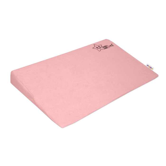 BABY NELLYS Zvýšená poloha/klin - růžová