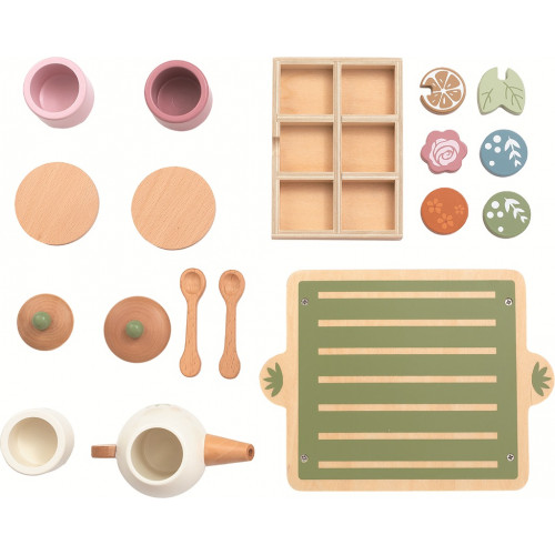 2Kids Toys Drevená čajová súprava