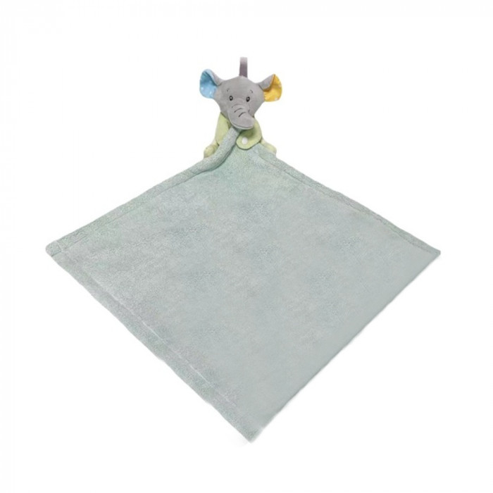 Baby Uterák s hračkou Sloník, 35x35cm