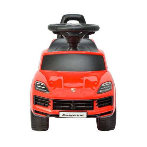 Detská odrážadlo Porsche Cayenne S Milly Mally – jazdítko - červené