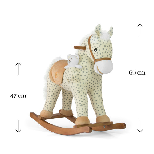Hojdací koník Pony Gray Dot – Milly Mally