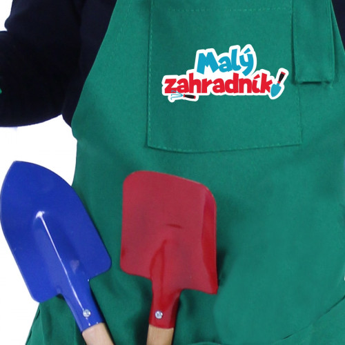 Kostým malý záhradník s príslušenstvom - český potlač