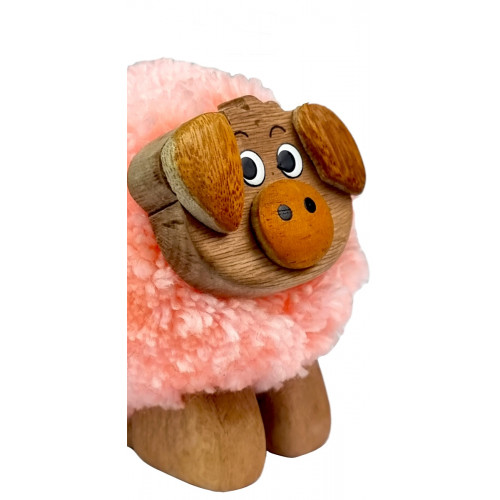 2Kids Toys Drevená figúrka XL brmbolec Prasa