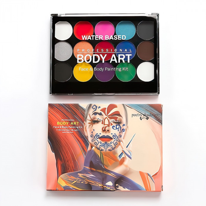 Detská sada farieb na tvár a telo 16ks