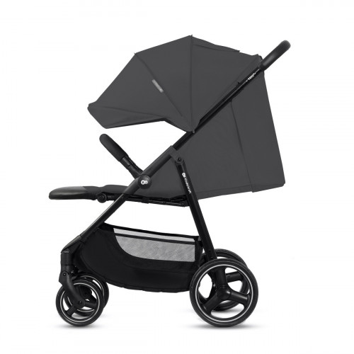Športový kočík Kinderkraft TRIG 3 – ľahký skladací kočík do 25 kg - sivý