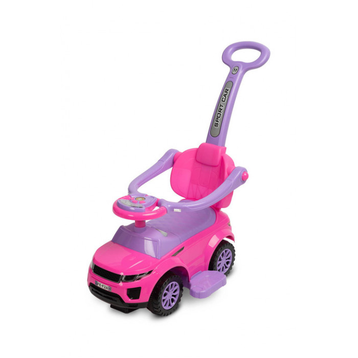Jazdítko, odrážadlo, odrážadlo Sport Car - ružové