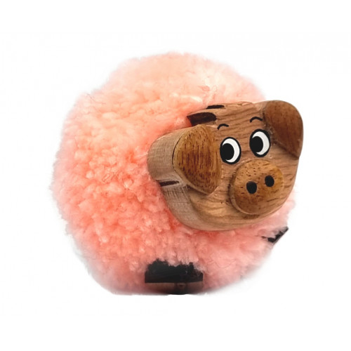 2Kids Toys Drevená magnetka veľká brmbolec Prasa