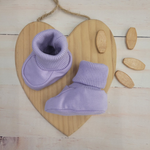 Dojčenské topánočky/ponožky soft, Kazum, lila, 80/86