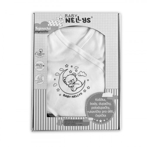 Súpravička do pôrodnice 6D, Medvedík na mesiaci, veľ. 56