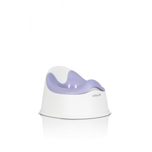 Detský nočník, ergonomický Solo cool – lila, biely