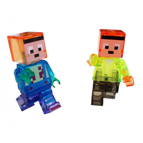 Magnetická stavebnica Minecraft Diamond world 50ks