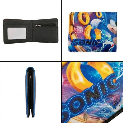 Detská peňaženka Ježko Sonic Rings