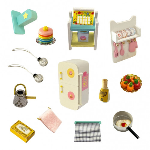 2Kids Toys miniatúra domčeka Veselá kuchynka