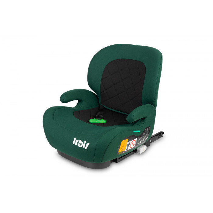 Podsedák, autosedačka Irbis i-Size 125–150 cm s ISOFIX – zelená