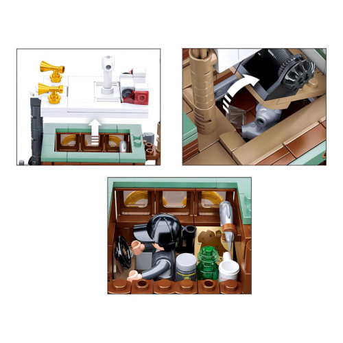 Sluban ModelBricks M38-B1119 Rybárska loď Ellie