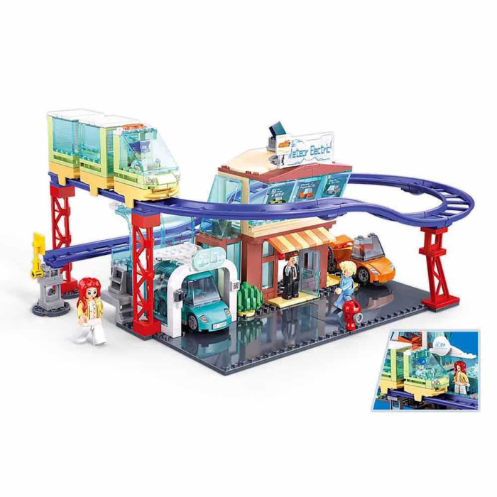 Sluban Metropolis M38-B1262 Predajňa Elektrovozov