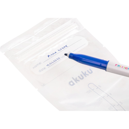 Jednorazové sterilné sáčky na skladovanie pokrmov - 150 ml, 30 ks