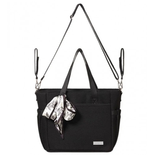 Štýlová taška ku kočíku Carmen, čierna