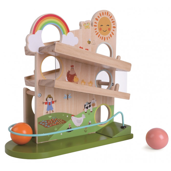 2Kids Toys Guličková dráha Štastná farma