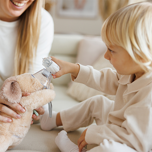 Ultrazvukový inhalátor, nebulizátor – tichý inhalátor pre deti aj dospelých USB-C