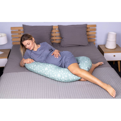 Dámska tehotenská/dojčiaca nočná košeľa Luna, púdrová, veľ. XXL