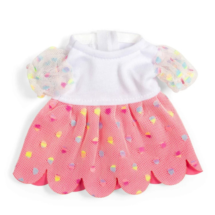 Bigjigs Toys Ružové párty šaty pre bábiku 28 cm