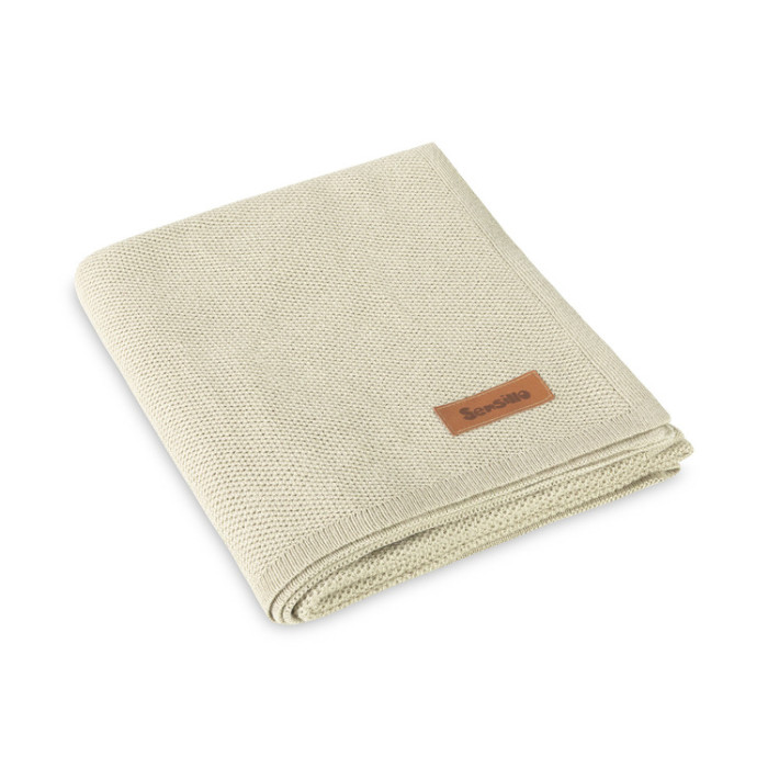 Bambusová prikrývka pre bábätko 80x100 cm, 100% bambus, beige