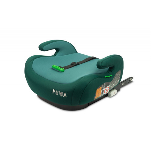 Podsedák do auta, isofix I-SIZE Puma - zelený