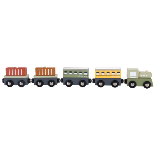 2Kids Toys Drevený vláčik 2 v 1