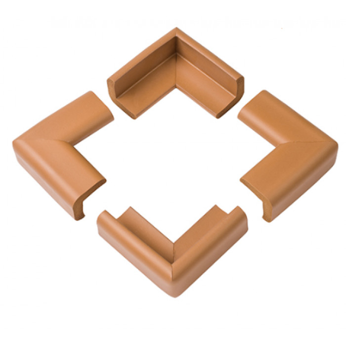 Ochrana ostrých rohov mäkká - hnedá