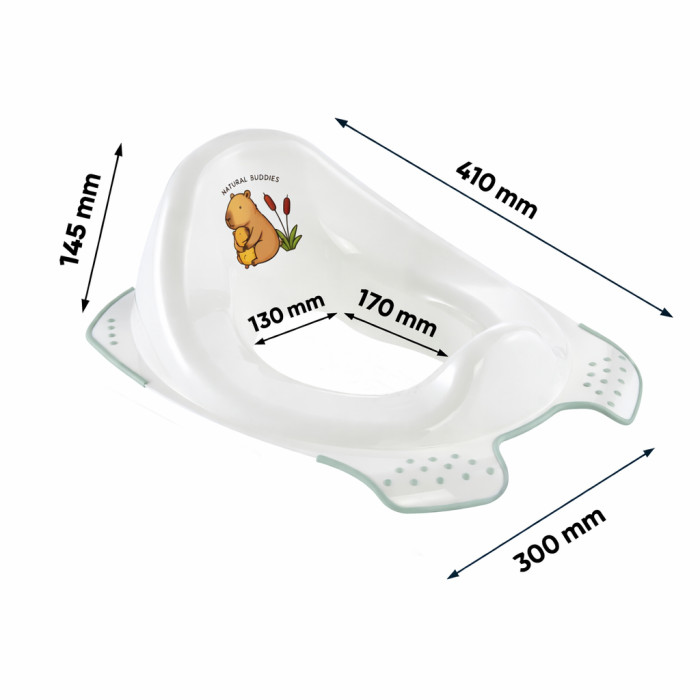 Redukcia na WC pre deti Keeeper ergonomická, CUTE CAPYBARA