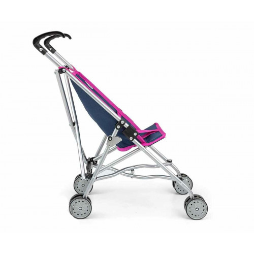 Golfový kočík pre bábiky Milly Mally Julia Prestige, navy/ružová