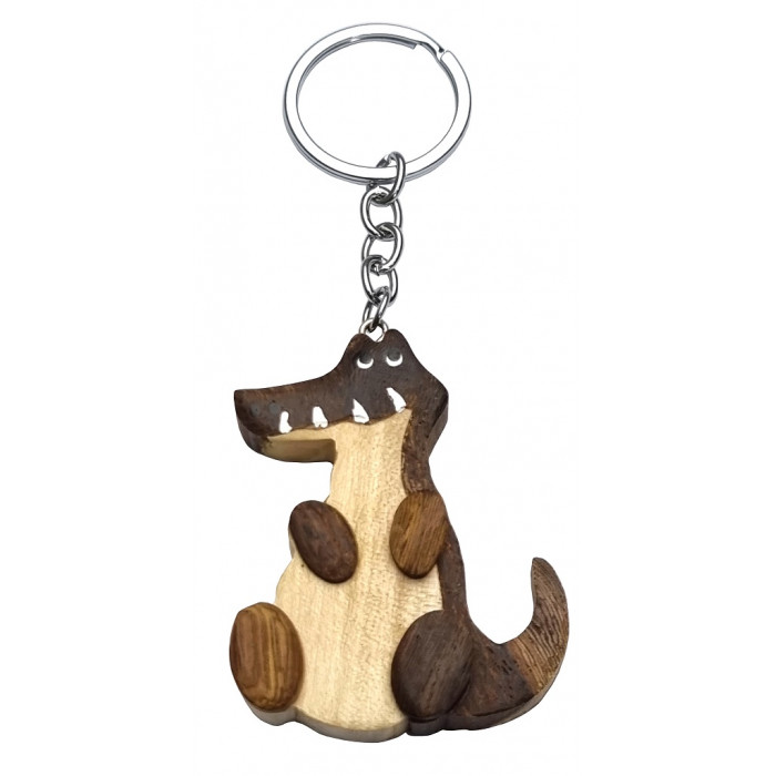 2Kids Toys Drevená kľúčenka veľká Krokodíl