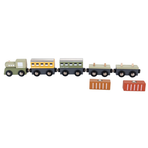 2Kids Toys Drevený vláčik 2 v 1
