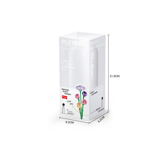 Sluban Flowers M38-B1101-17 Pivonky vo váze