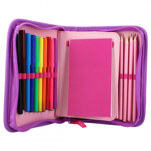 Školský rozkladací peračník Tlapková patrola One ružový