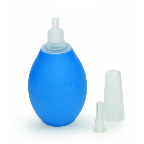 Nosová odsávačka s dvomi koncovkami Canpol Babies - modrá