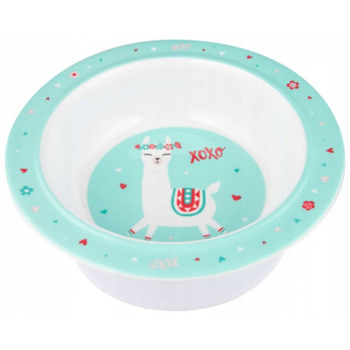 Canpol Babies Melamínová miska, Exotic Animals - tyrkys